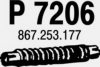 FENNO P7206 Exhaust Pipe
